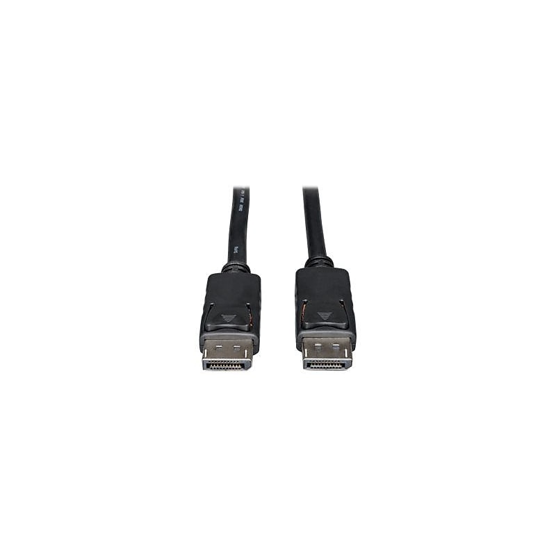 Tripp Lite 1' DisplayPort to DisplayPort Cable, Male to Male, Black (P580-001) image 1