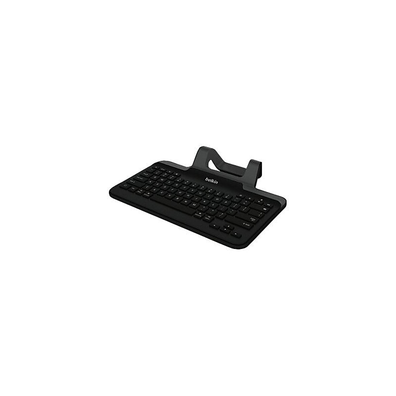 Belkin™ Wired Keyboard With Stand and Lightning Connector For iPad, Black image 1