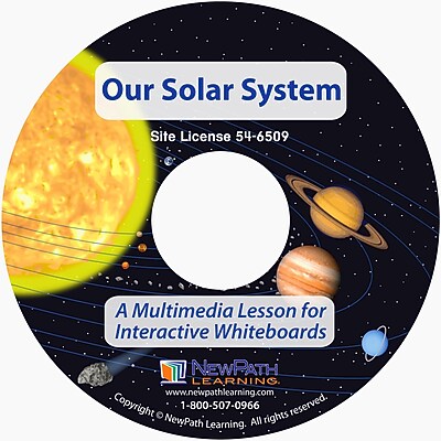 Newpath Learning Our Solar System Multimedia Lesson Cd Rom Grade 6 10