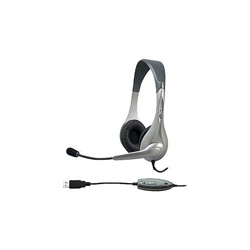 Cyber Acoustics AC Noise Canceling Stereo Computer Headset, Overthe