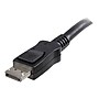 StarTech 30' DisplayPort® Audio Video Cable With Latches M/M, Black~#|#~m002255326_sc7