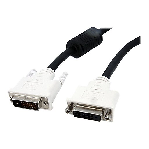 Startech® 10' Dual Link DVID Male/Female Monitor Extension Cable Staples