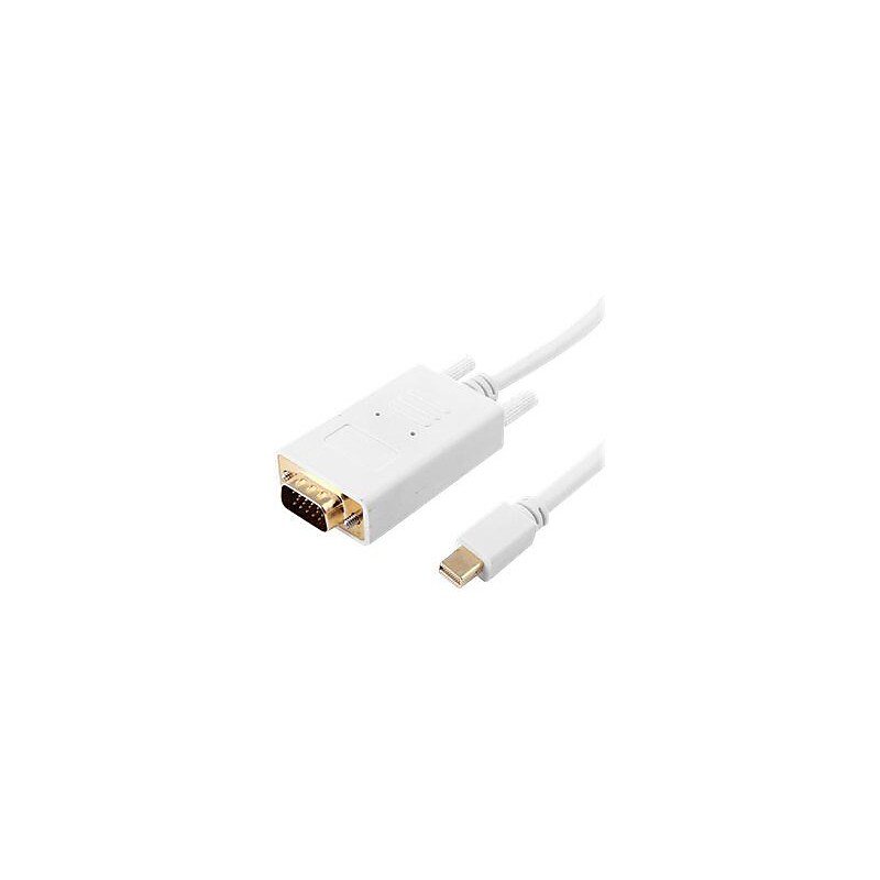 4XEM™ 6' DisplayPort To VGA Male/Male Video Cable, Black image 1