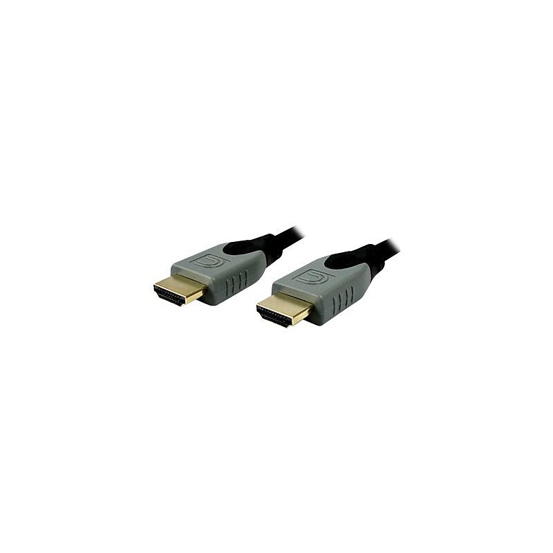 Comprehensive Standard HD-HD-6EST 6' HDMI Audio/Video Cable, Black image 1