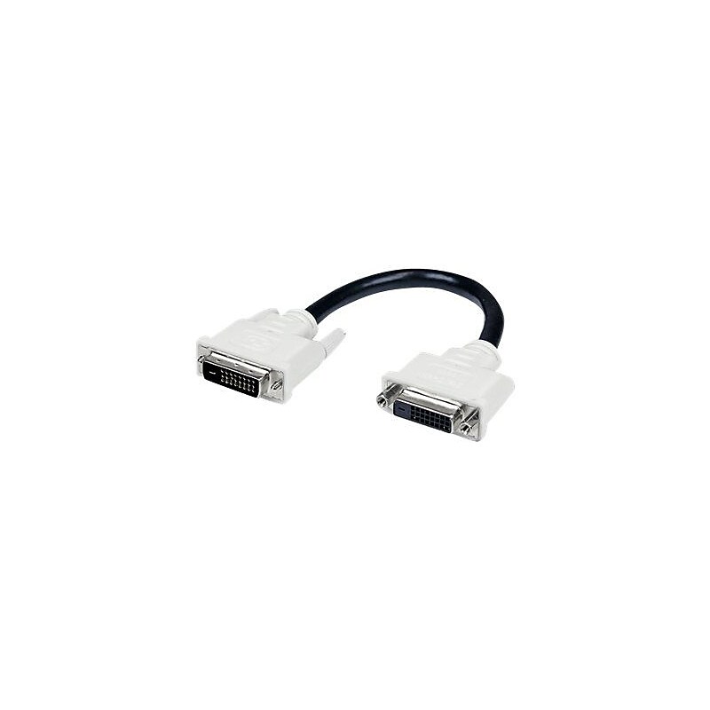 Startech® 6" Dual Link DVI-D Male/Female Digital-Port Saver Extension Cable image 1