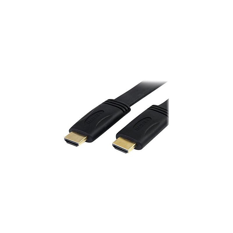 Startech® 10' Flat High Speed Male/Male HDMI Cable With Ethernet image 1