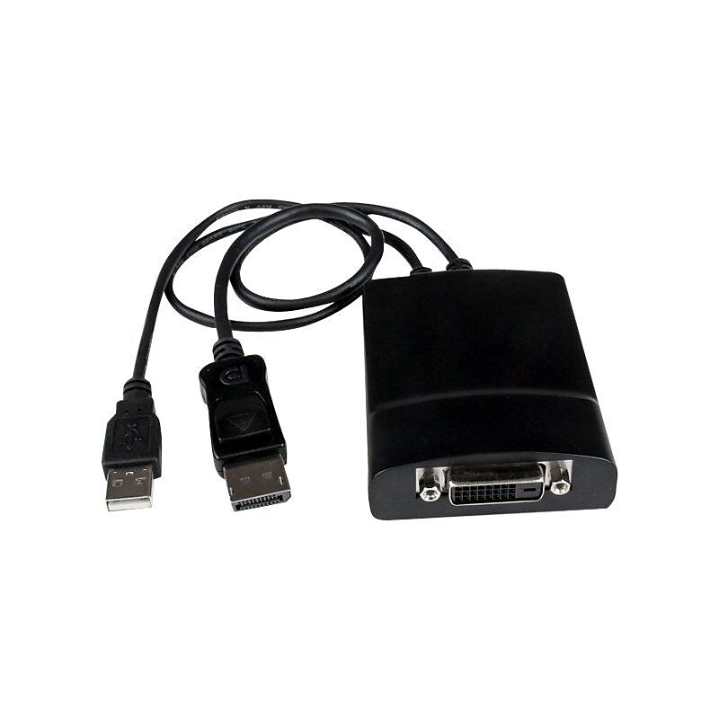 StarTech Dual Link Active DisplayPort To DVI Video Adapter Converter image 1