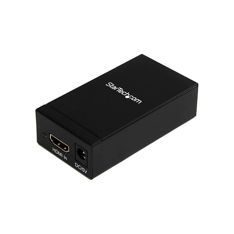 StarTech HDMI/DVI To DisplayPort Female Active Converter, Black (HDMI2DP) image 1