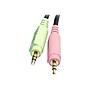 StarTech 6' Other to USB A/3.5mm/Display Port Audio Cable, Male to Male, Black (DP4N1USB6)~#|#~m002255685_sc7