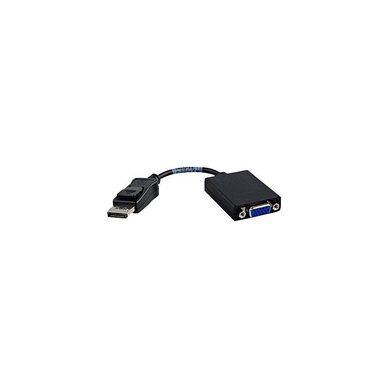 VisionTek® DisplayPort to VGA HD-15 Male/Female Active Adapter image 1
