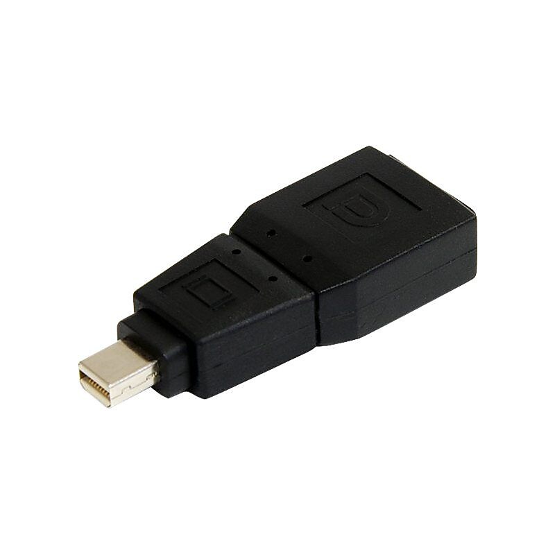 Startech® Mini DisplayPort To DisplayPort Male/Female Adapter Converter image 1