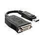 4XEM™ 9" Dual Link DisplayPort To DVI-I Male/Female Adapter Cable, Black~#|#~m002255794_sc7