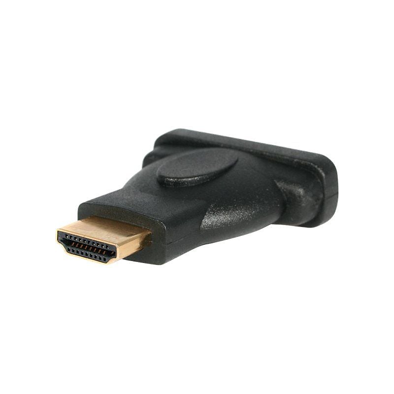 StarTech Video cable adapter with HDMI male and DVI-D female connector image 1