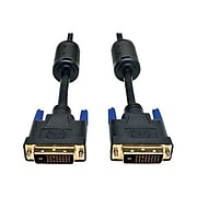 Tripp Lite 10 Dual Link Dvi D Male Male Video Cable Black P560 010 At Staples