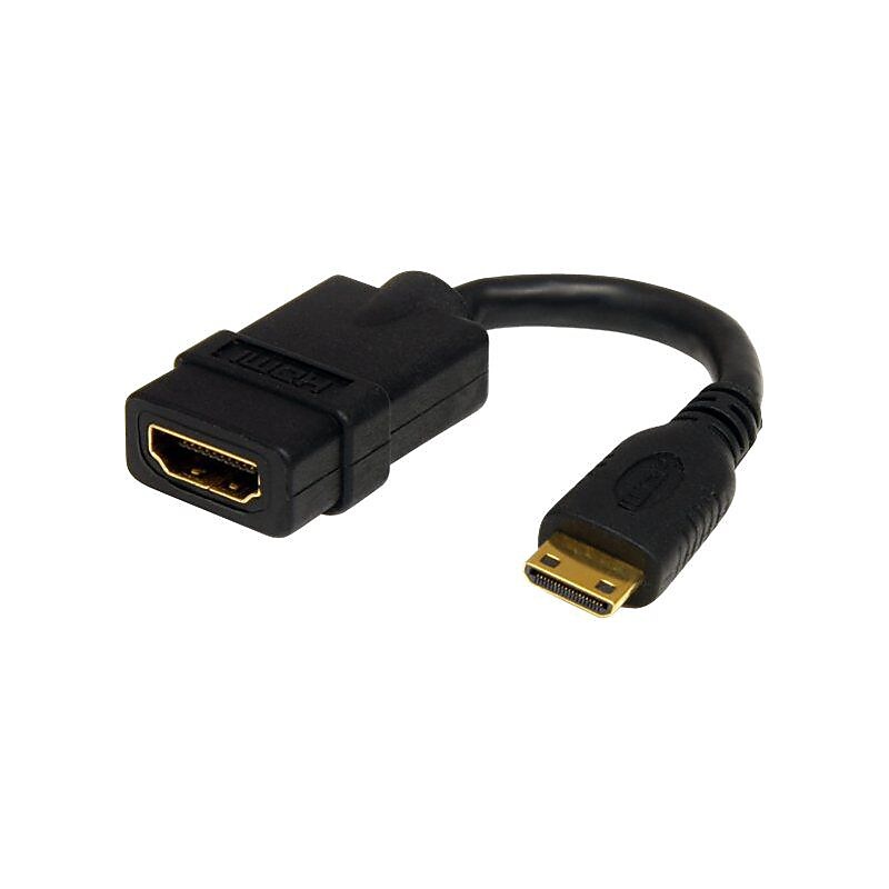 StarTech HDACFM5IN 0.04' HDMI Audio/Video Cable, Black image 1