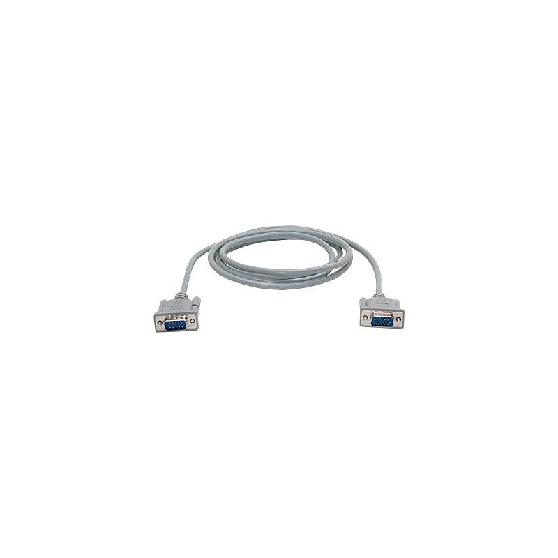 Startech® 15' HD15 Male/Male VGA Monitor Cable, Gray image 1