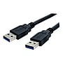 StarTech Superspeed USB A Cable, Male to Male, Black (USB3SAA6BK)~#|#~m002256358_sc7