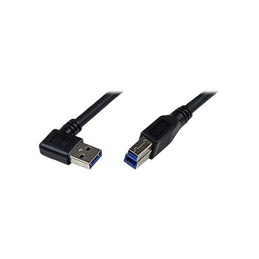 SuperSpeed Type A Male To Type B USB 3.0 Cable, Black | Staples