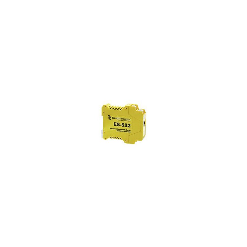 Brainboxes 2 Ports Industrial Ethernet to Serial Device Server image 1