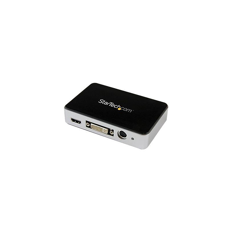 StarTech 1080p USB 3.0 Video Capture Device, Black image 1