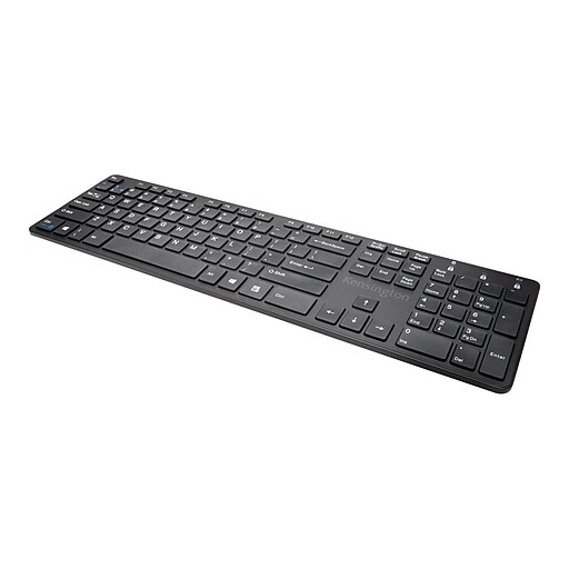Kensington KP400 Switchable Wired Wireless Keyboard, Black (K72322US