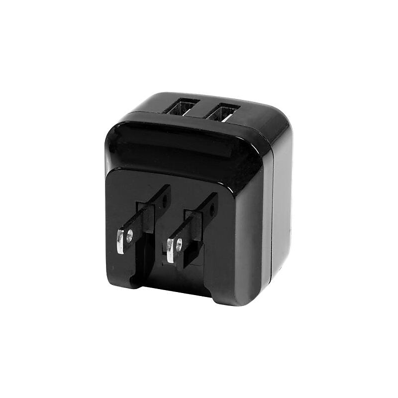 StarTech Dual-Port USB Wall Charger For iPad/ iPhone image 1
