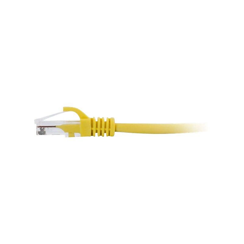 C2G 27192 7' RJ-45 Male-to-Male Cat6 Snagless Patch Cable, Yellow image 1