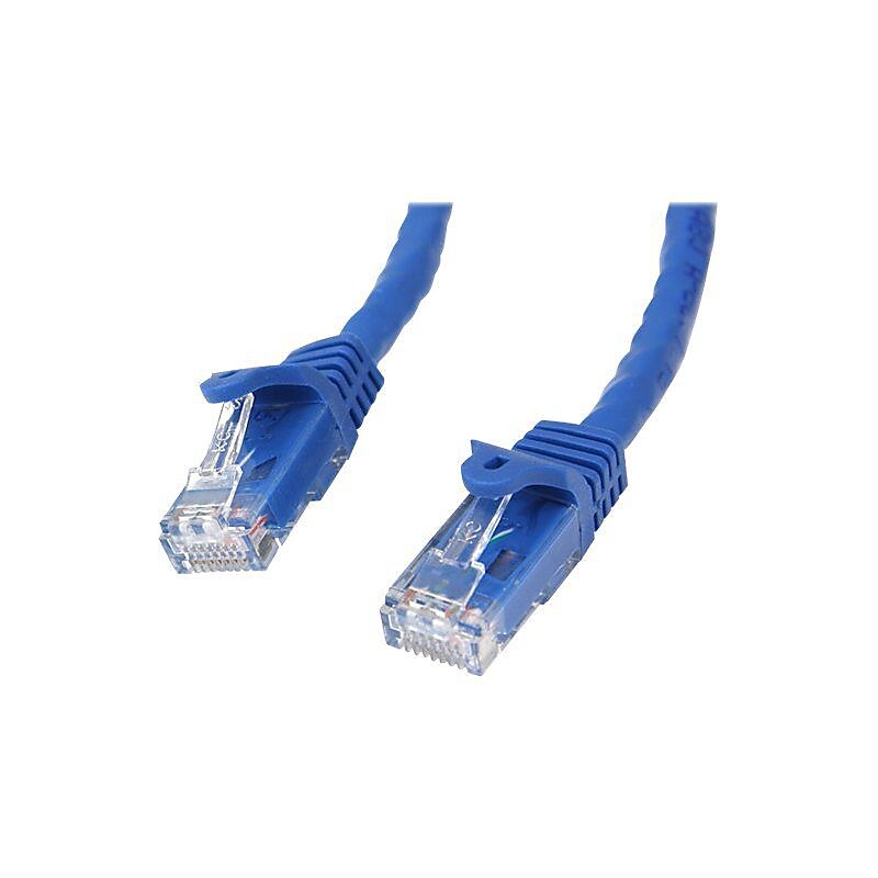 StarTech 75' Snagless Cat6 UTP Patch Cable, Blue image 1