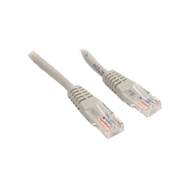 StarTech Cat 5e UTP Molded Patch Cable, Gray, 7' image 1