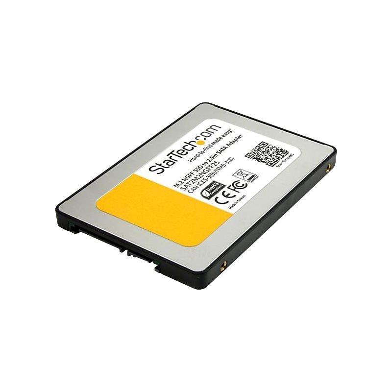 StarTech M.2 SSD to 2.5" SATA III Adapter, 6 Gb/s image 1