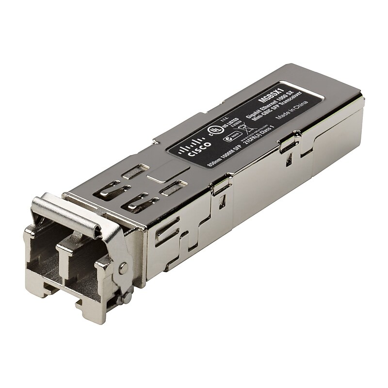 Cisco™ MGBSX1 Gigabit Ethernet SX (Mini-GBIC) Transceiver For SR2024, SR224G 24, SRW2016, SRW2024 image 1