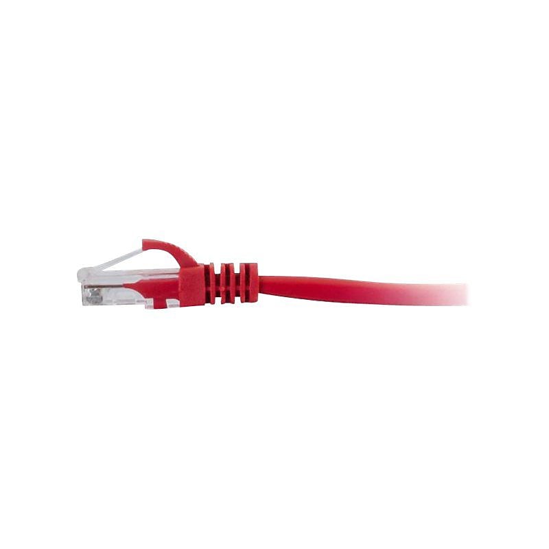 7ft Cat6 Snagless Unshielded (UTP) Network Patch Cable - Red image 1