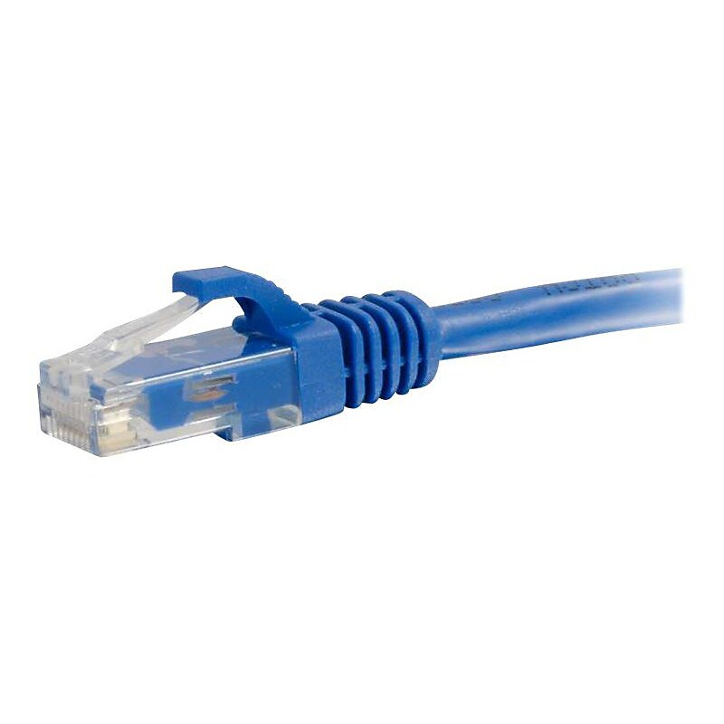 C2G® 25' CAT6 Snagless Unshielded (UTP) RJ-45 Male/Male Network Patch Cable, Blue image 1