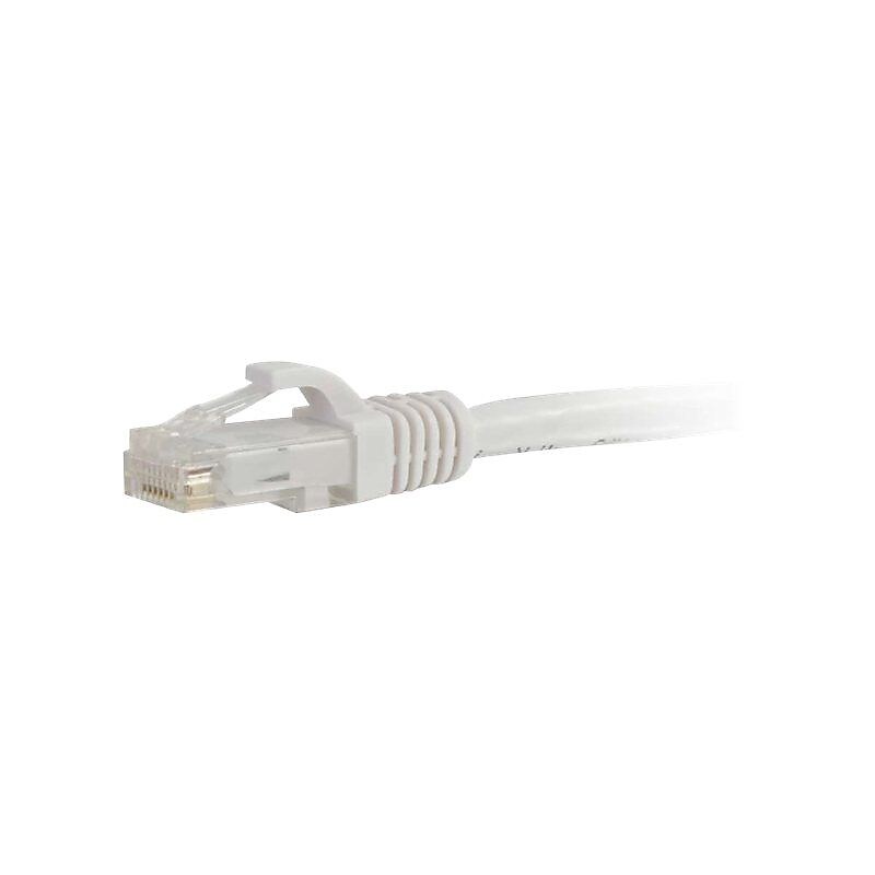 C2G ® 4036 6' RJ-45 Male/Male Cat6 Snagless Unshielded Ethernet Network Patch Cable, White image 1
