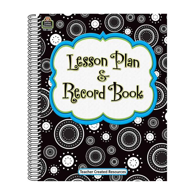Teacher Created Resources Lesson Planner and Record Book, 8.5" x 11", 160 Pages (TCR3269) image 1