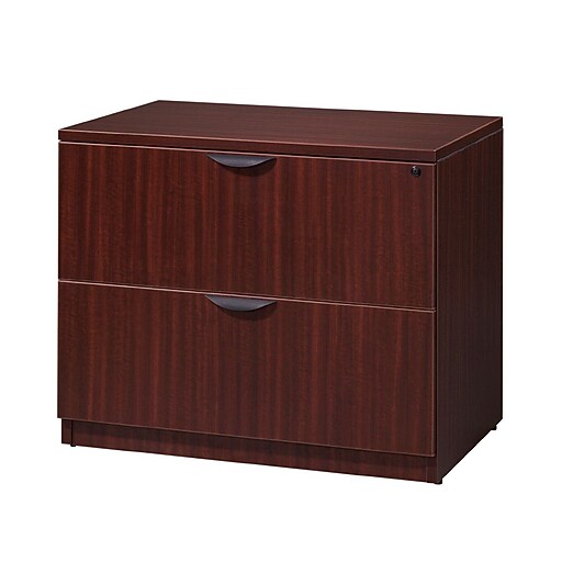 Regency Lateral File Mahogany Staples