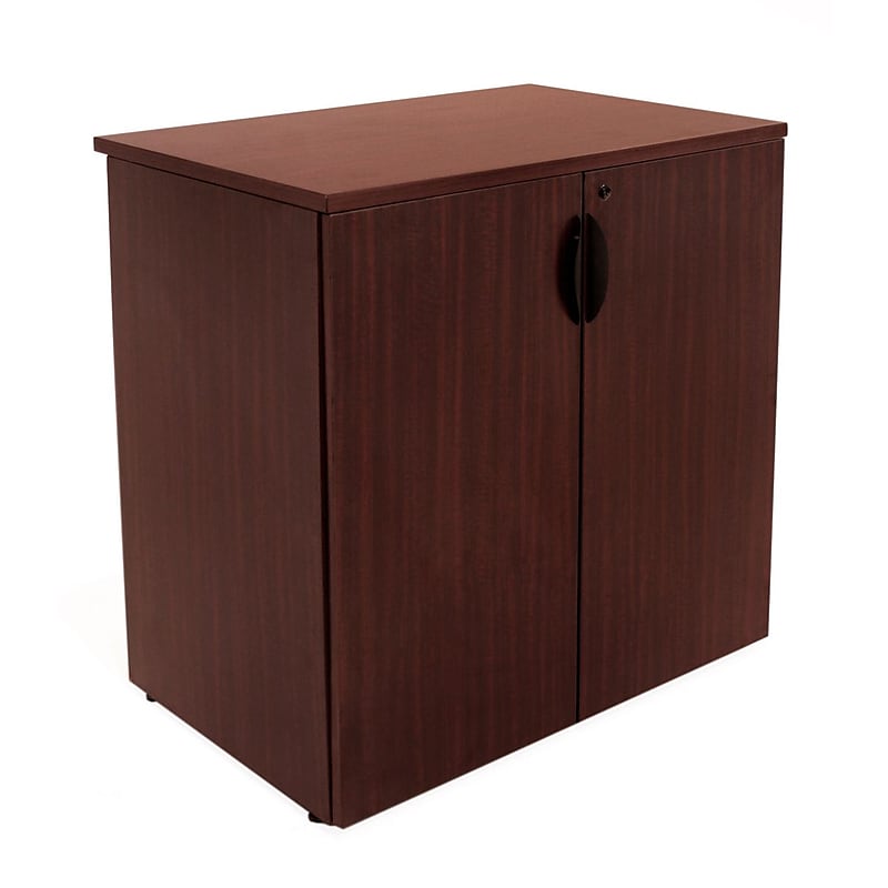 Regency Legacy Stackable Storage Cabinet, Mahogany image 1