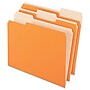 Pendaflex Recycled File Folder, 1/3-Cut Tab, Letter Size, Orange, 100/Box (152 1/3 ORA)~#|#~m002272142_sc7