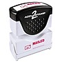Accu-Stamp Mailed Rectangle, Red Ink, 1 5/8" x 1/2" (COS035586)~#|#~m002272646_sc7