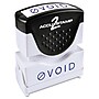 Accu-Stamp2 One-Color Pre-Inked Shutter Message Stamp, VOID, 1/2" x 1-5/8" Impression, Blue Ink (035584)~#|#~m002272648_sc7