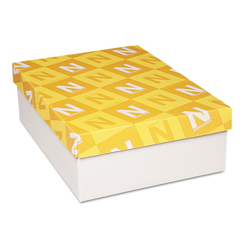 Neenah Paper CLASSIC CREST #10 Envelope, Gummed Flap, 4 1/8 x 9 1/2, Avon Brilliant White, 500/Box (01843) image 1