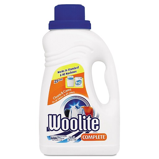 Woolite, Complete Laundry Detergent, 100 oz Bottle at Staples