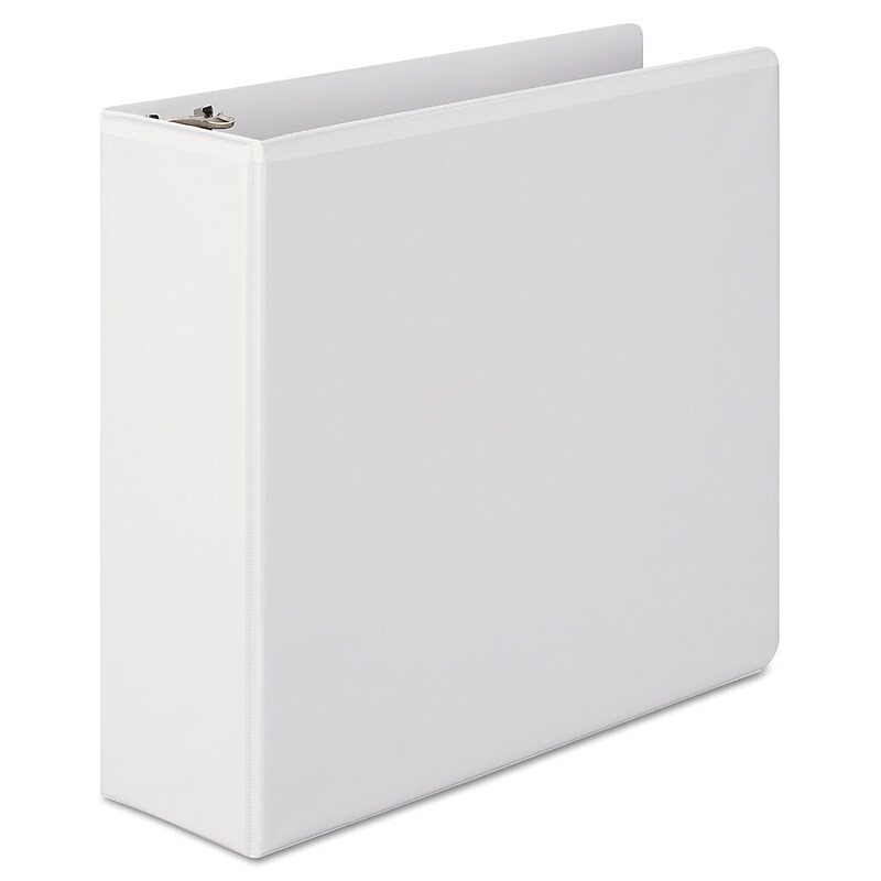 Wilson Jones 362 Basic 3" 3-Ring View Binders, White (WLJ36249W) image 1