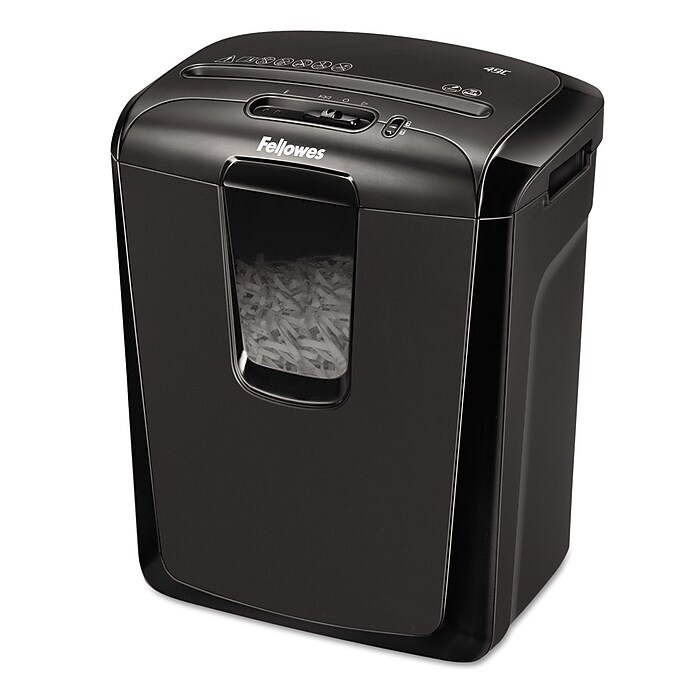 Fellowes Powershred 49C 8-Sheet Cross-Cut Personal Shredder