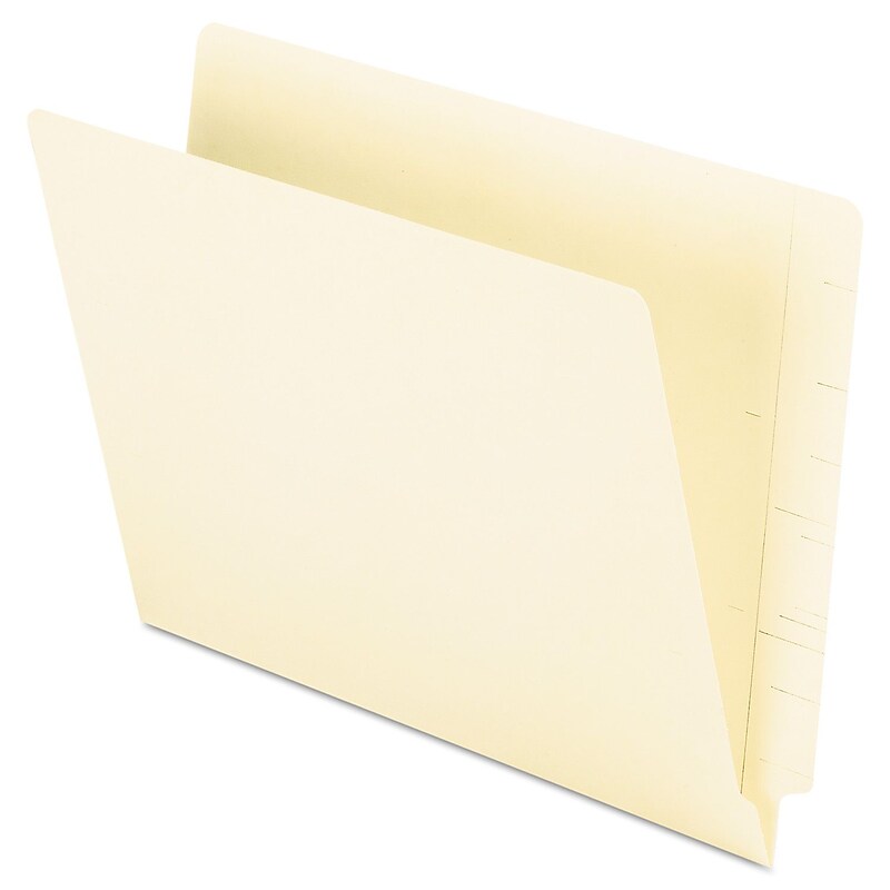 Pendaflex End Tab File Folder, Straight Cut, Letter Size, Manila, 100/Box (PFX H110D) image 1