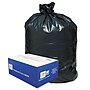 Classic Linear Low-Density Can Liners Trash Bags, 0.71 mil Thickness, Black, 30 gal, 250/Carton (WEBB37)~#|#~m002278009_sc7
