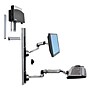 Ergotron® LX Wall Mount System, 18 1/4" x 35" x 34", Polished Aluminum/Black (45253026)~#|#~m002278056_sc7