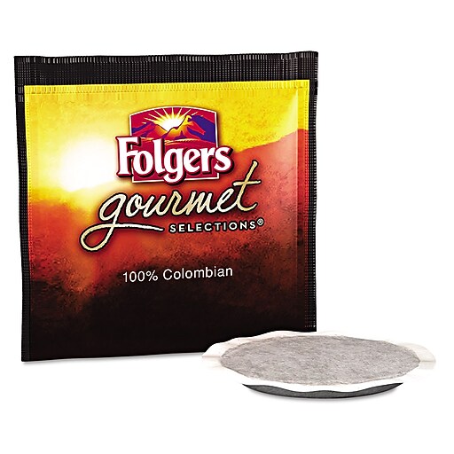 Shop Staples for Folgers® Gourmet Selections™ Coffee Pods, 100 Colombian Regular, 0.35 oz, 108