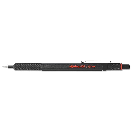 Sanford® Rotring® 600 Mechanical Pencils, HB 2, 0.5 mm, Graphite HB 2