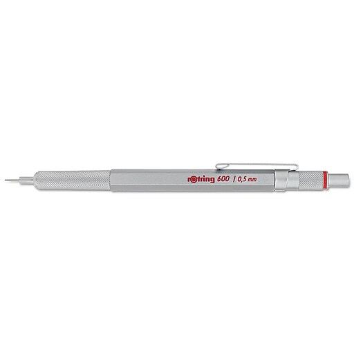 Sanford® Rotring® 600 Mechanical Pencils, HB 2, 0.5 mm, Graphite HB 2
